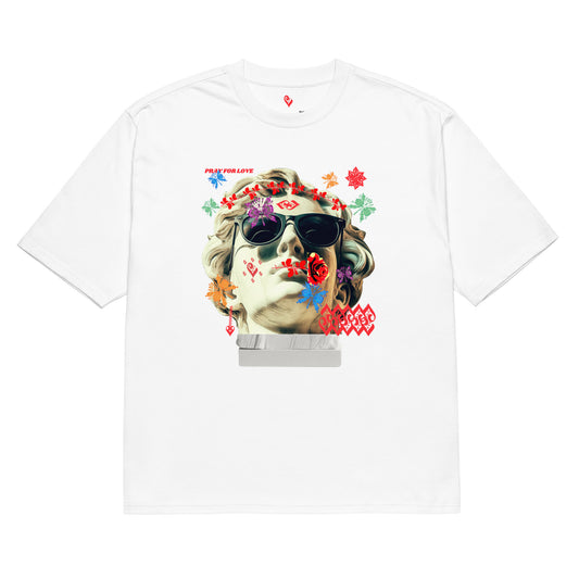 Pray4Love Oversized heavyweight t-shirt